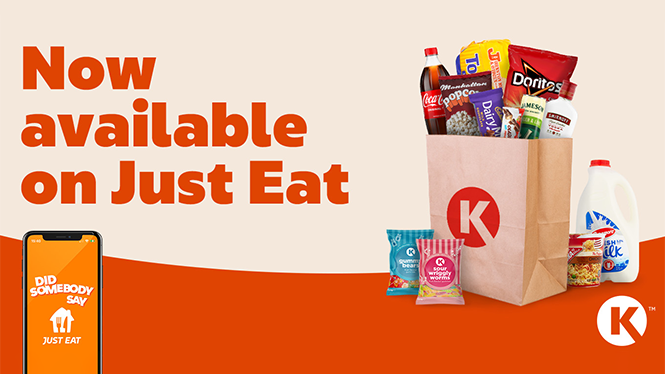 CK now available on Just Eat