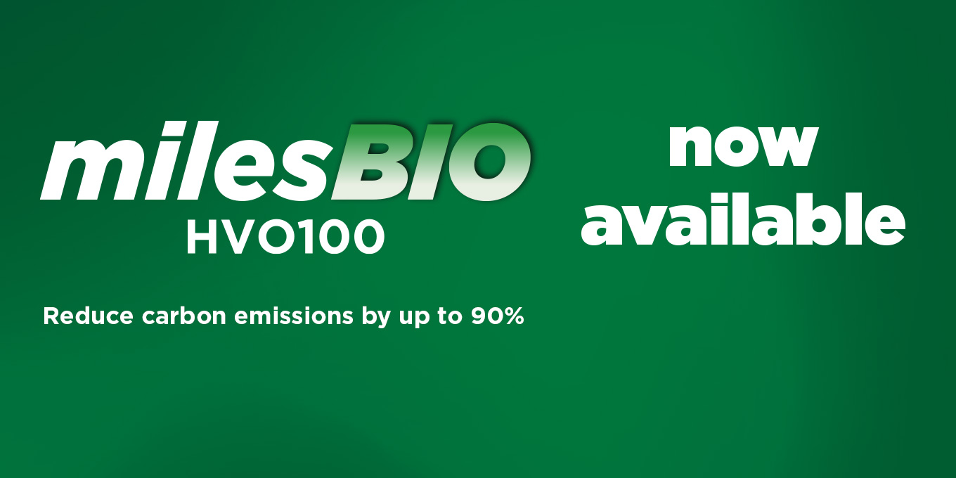 milesBIO HVO100 now available