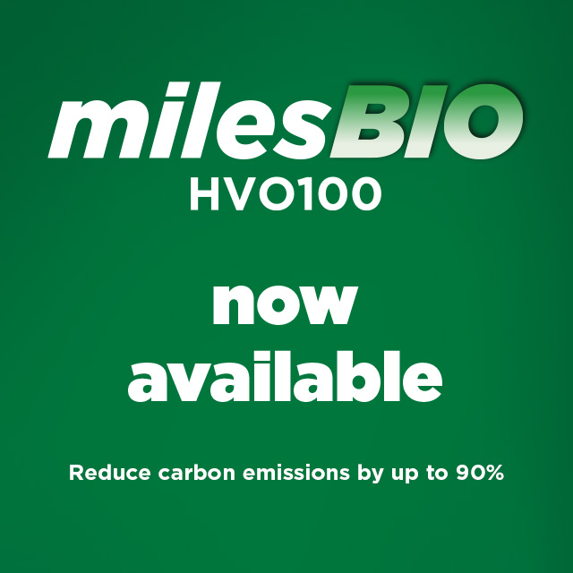 milesBIO HVO100 now available