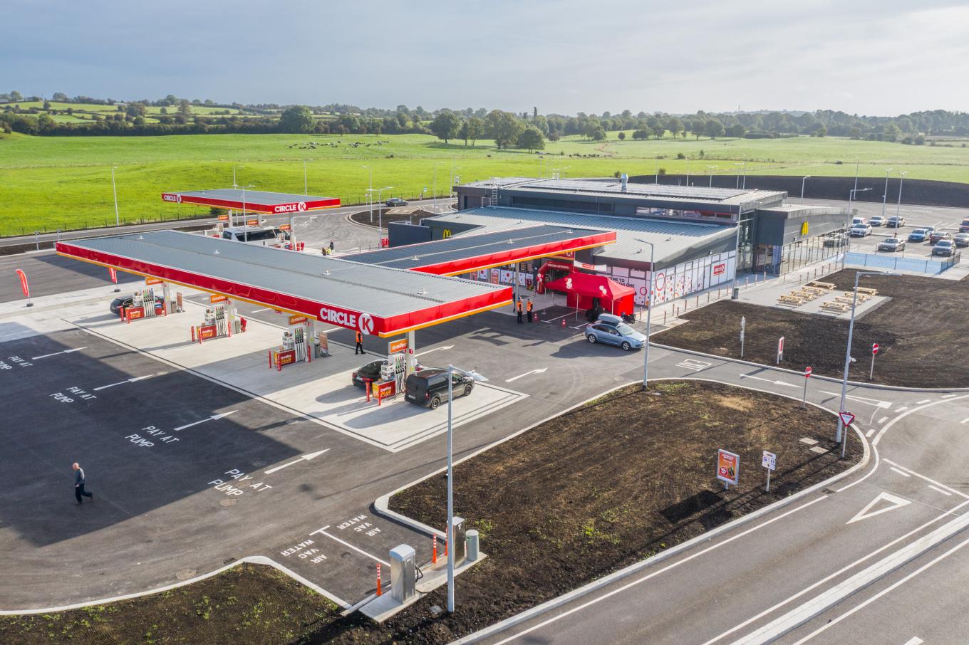 Circle K service station on the M6 in Athlone