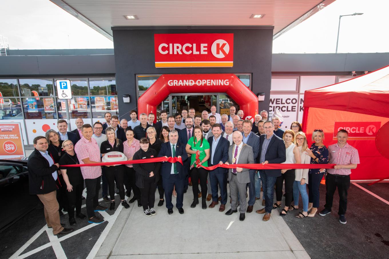 Circle K service station on the M6 in Athlone