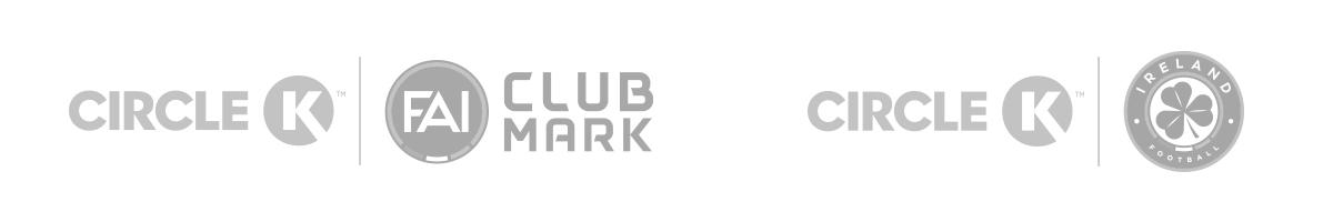 Circle K, FAI Club Mark and Ireland Football logos