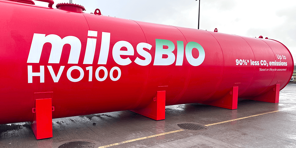 milesBIO HVO100 fuel container